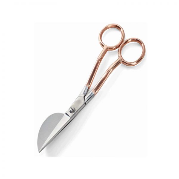 Rose Gold Appliqué Scissors 6"