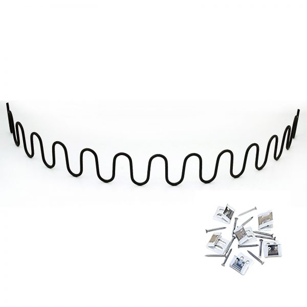 Sinuous Springs with Fixing Nails